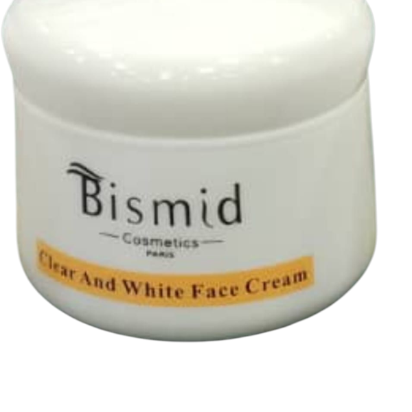 BISMID CLEAR AND WHITE FACE CREAM