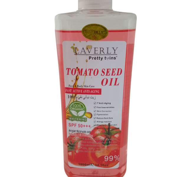 Laverly Tomato Seed Whitening Face and Body Oil 1000ml