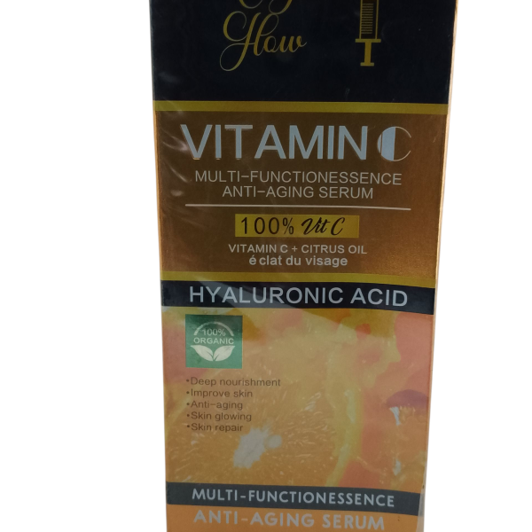 CRYSTAL GLOW VITAMIN C BRIGHTENING SERUM WITH HYALURONIC ACID