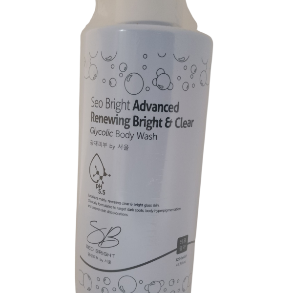 SEO BRIGHT ADVANCED RENEWING BRIGHT AND CLEAR GLYCOLIC BODY WASH