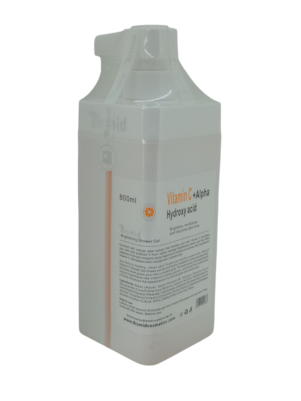BLEMISH CARE VITAMIN C PLUS ALPHA HYDROXY ACID BRIGHTENING SHOWER GEL