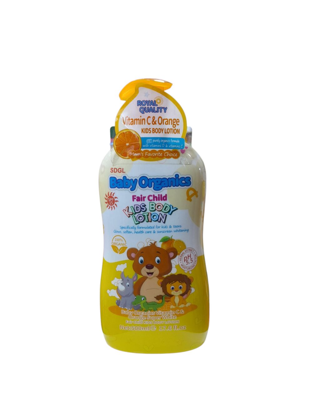 Baby Organics Kids Body Lotion 500ml – Vitamin C