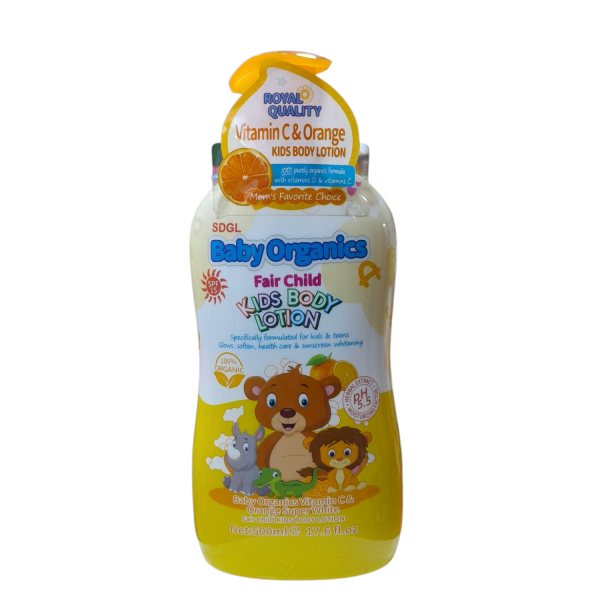 Baby Organics Kids Body Lotion 500ml – Vitamin C
