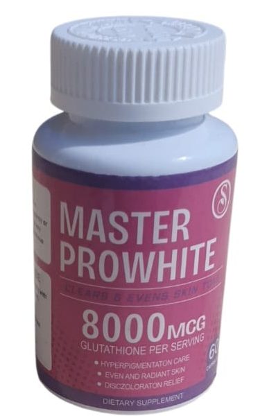 Master's Prowhite 8000mcg Glutathione Tablet