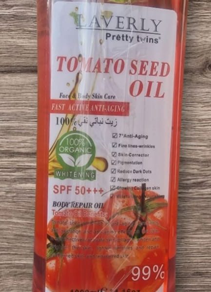 Laverly Tomato Seed Whitening Face and Body Oil 1000ml