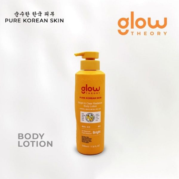 Glow Theory Bright and Clear Radiance Body Lotion 500ml