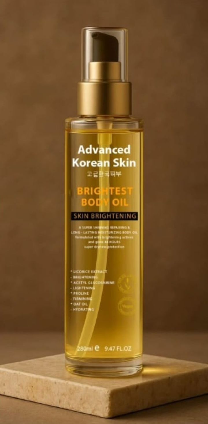 Advanced Korean Skin Brightest Body Oil