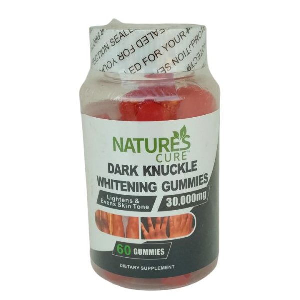 Natures Cure Dark Knuckles Whitening Gummies