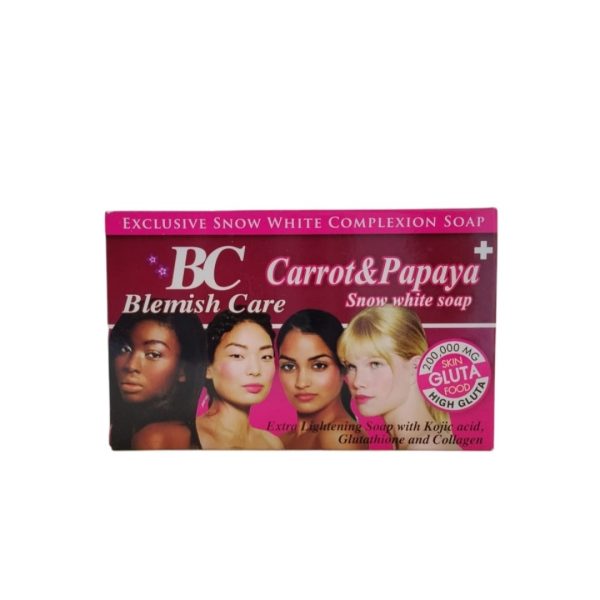 Blemish Care Carrot And Papaya Snow White Soap