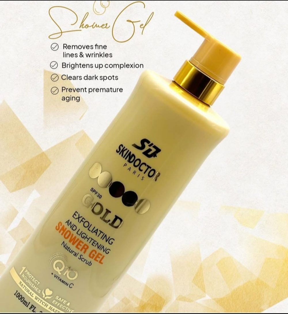 Skin Doctor Gold Exfoliating And Lightening Shower Gel