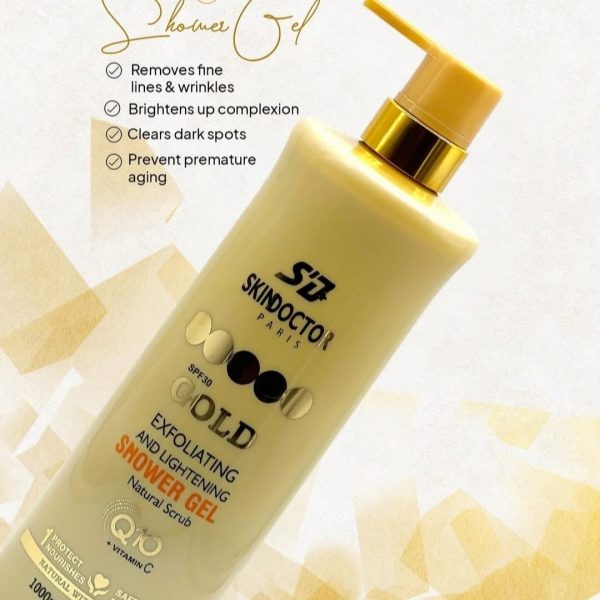 Skin Doctor Gold Exfoliating And Lightening Shower Gel