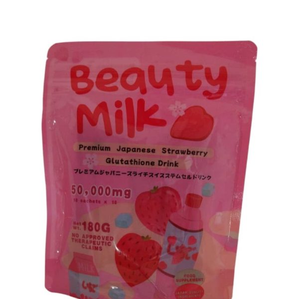 Beauty Milk Premium Japanese Strawberry Glutathione Drink