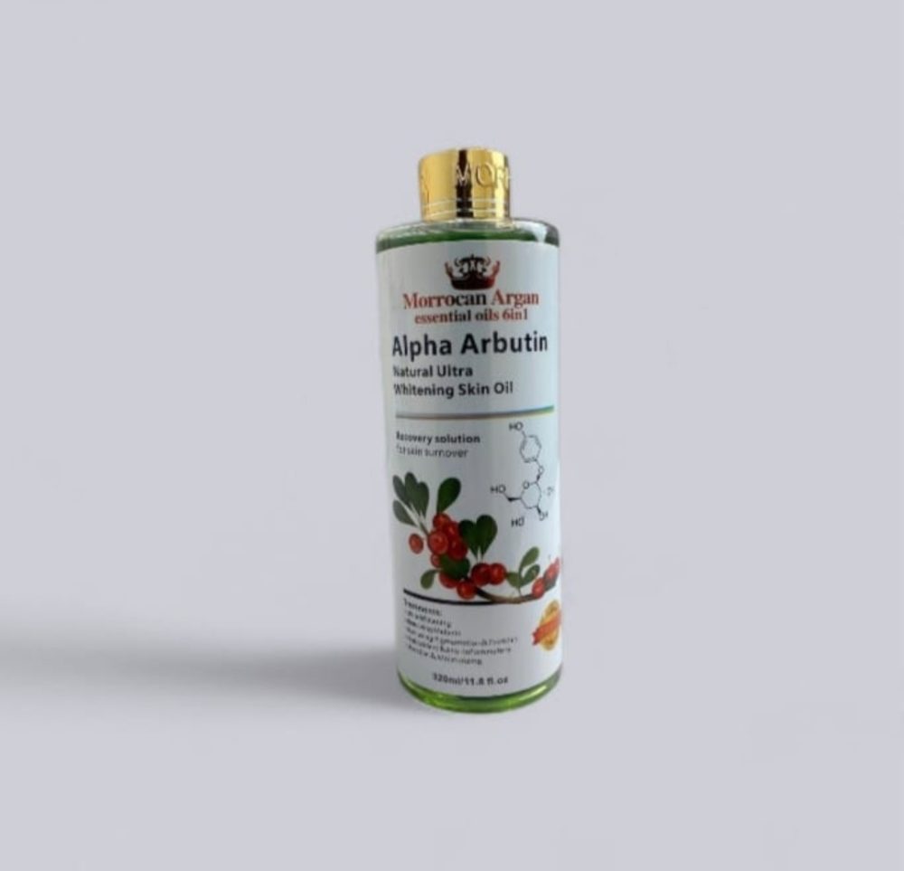 Morrocan Argan  Allpha Arbutin 6 in 1 Essential Oil