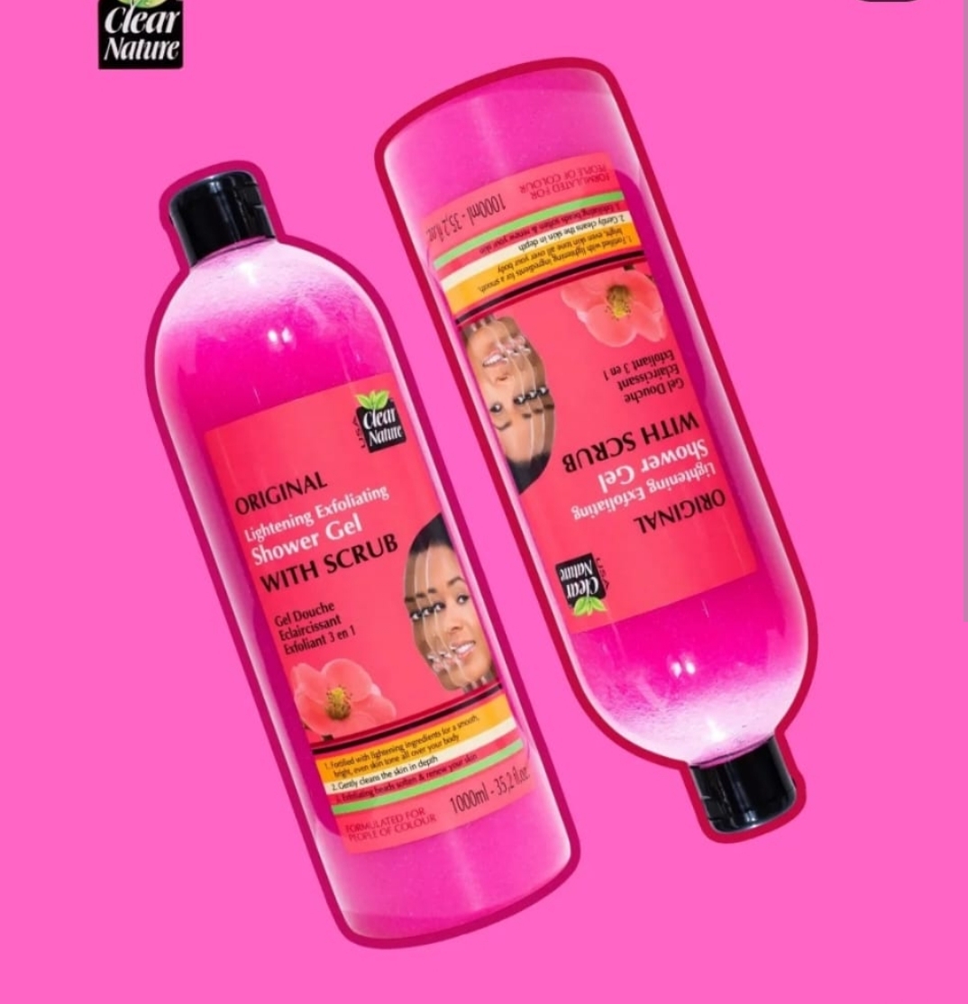 Clear Nature Original Lightening Exfoliating Shower Gel 1000ml
