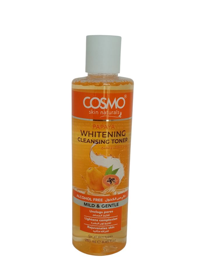 Cosmo Papaya Whitening Cleansing Toner 250ml