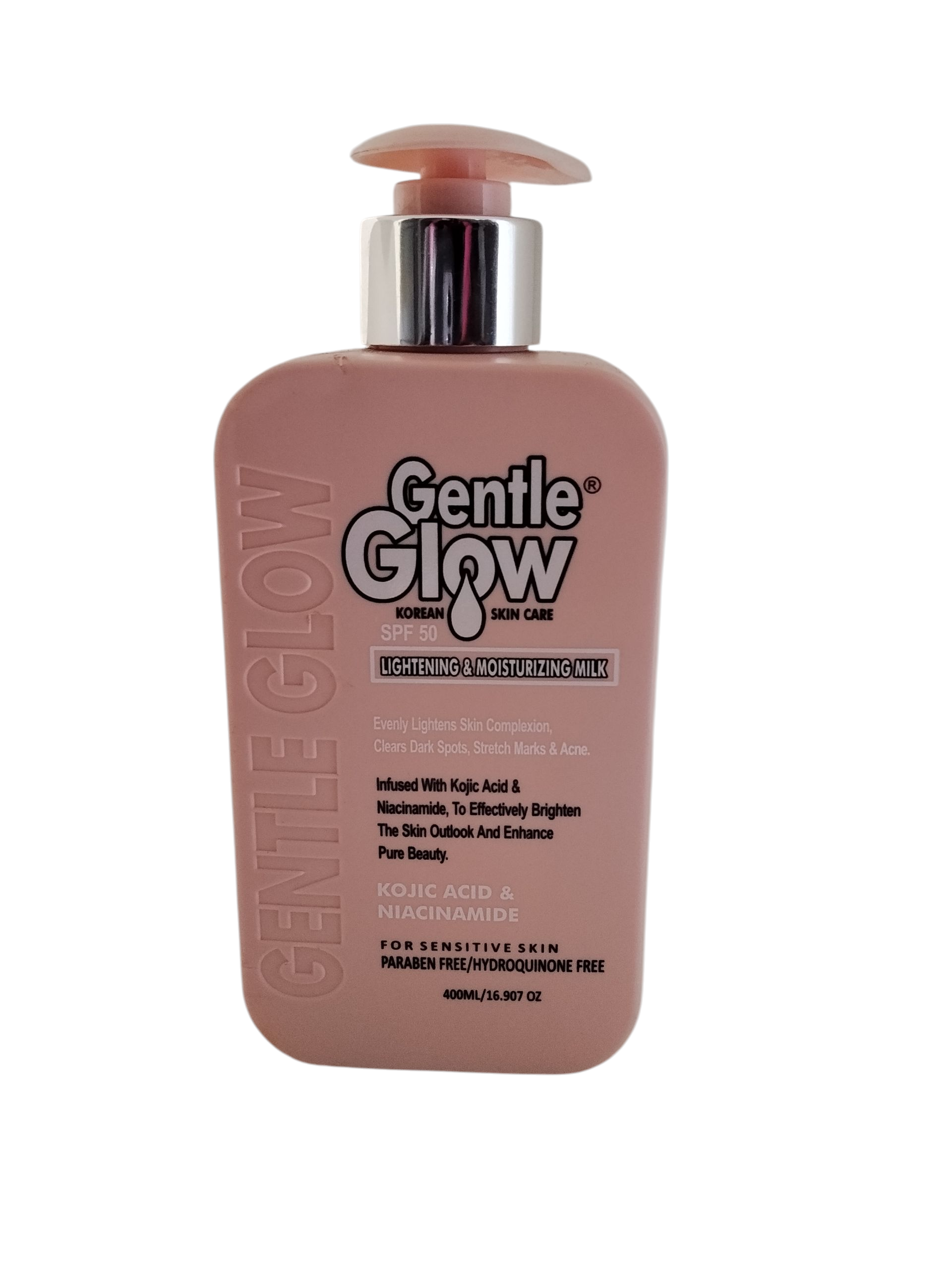 Gentle Glow Korean Skin Care Lotion With Kojic Acid And Niacinamide