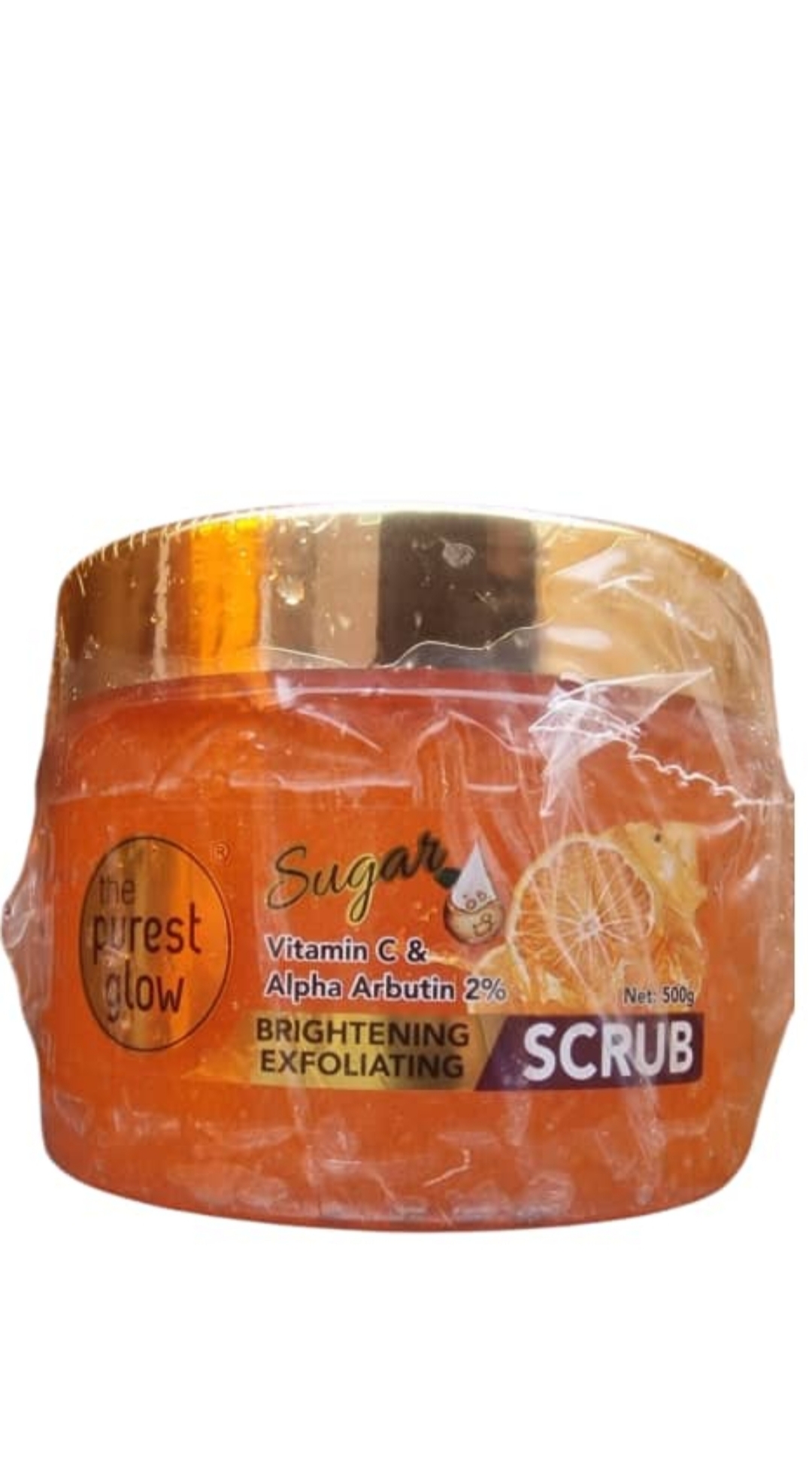 The Purest Glow Brightening And Exfoliating Sugar Scrub With Vitamin C And Alpha Arbutin 2%