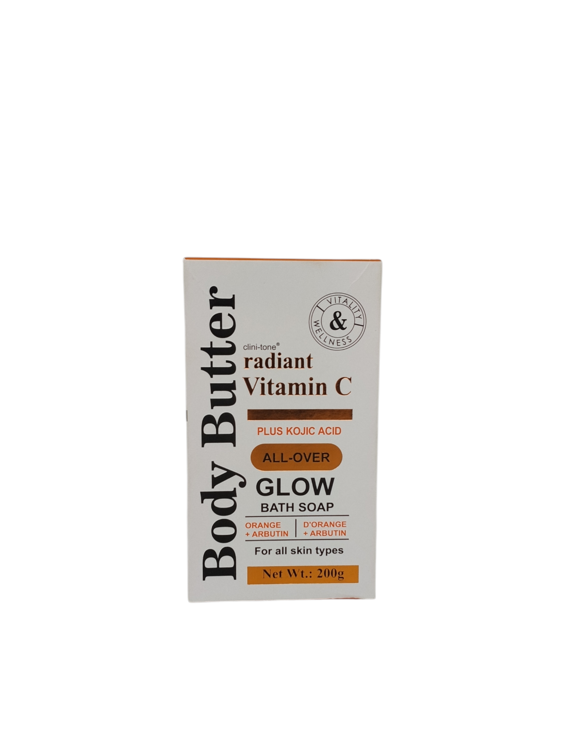 Body Butter Radiant Vitamin C plus kojic Acid All Over Glow Bath Soap