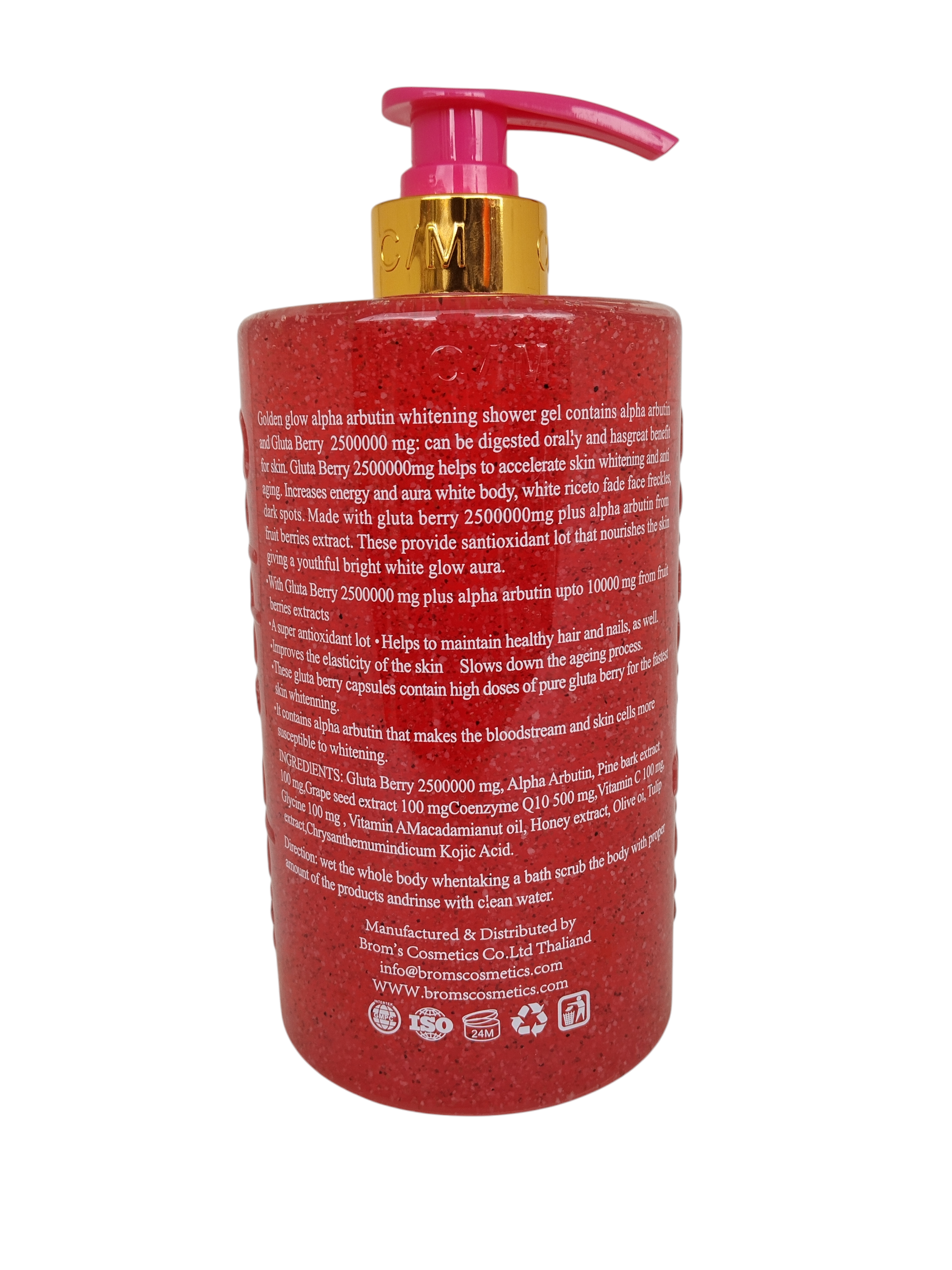 Chimyke Golden Glow Alpha Arbutin Whitening Shower Gel - Image 2