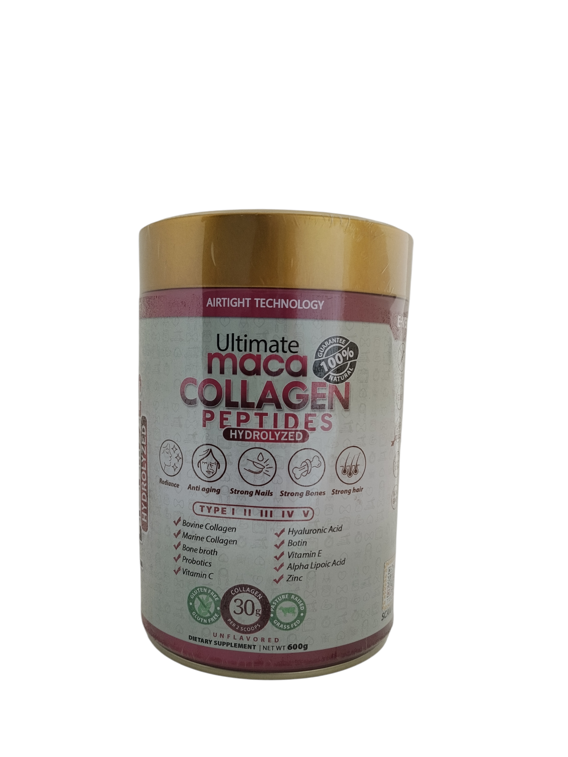 Ultimate Maca Collagen Hydrolyzed Peptide Dietary Supplement