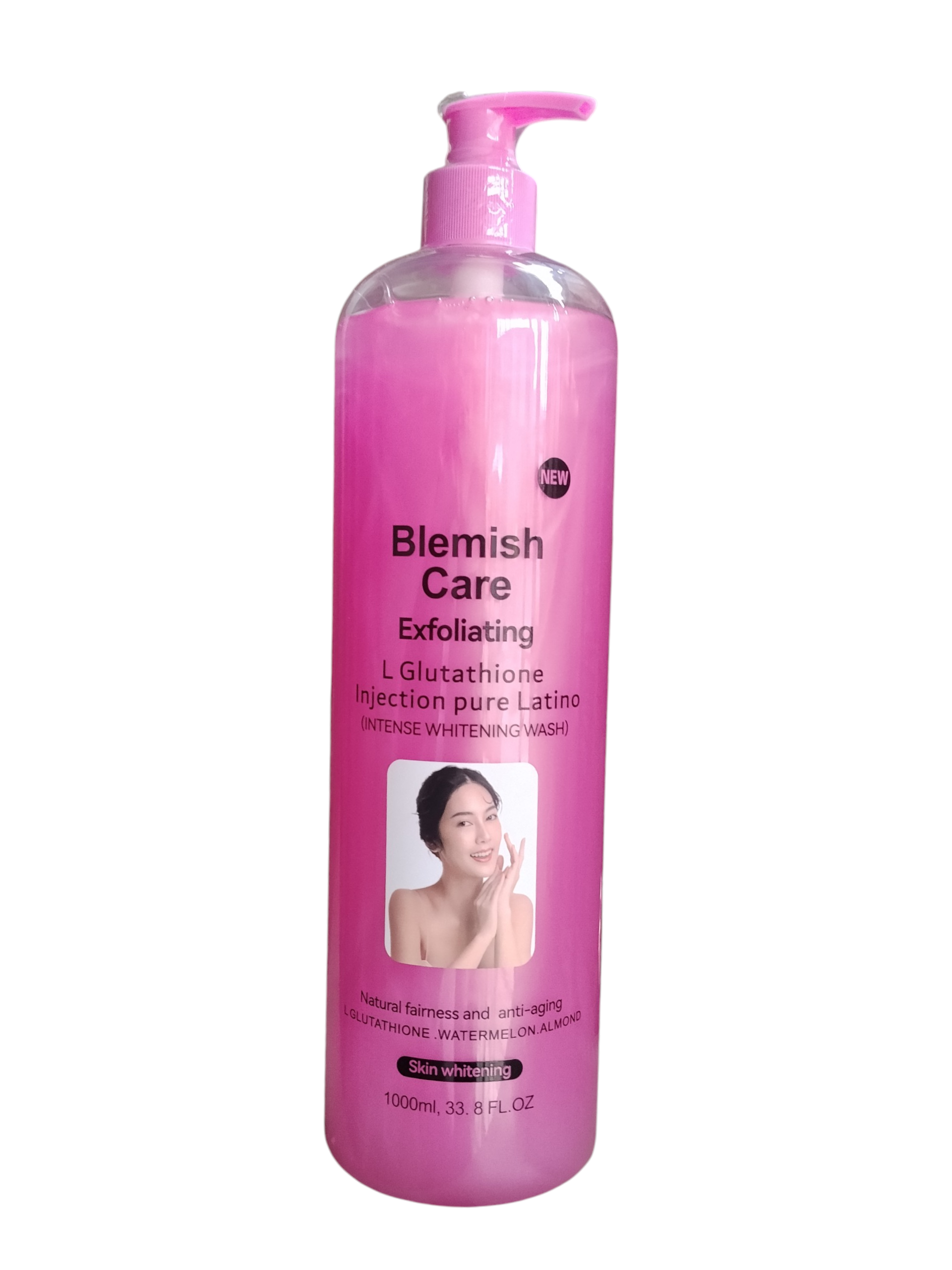 Blemish Care Glutathione Injection Pure Latino Whitening Shower Gel 1000ml