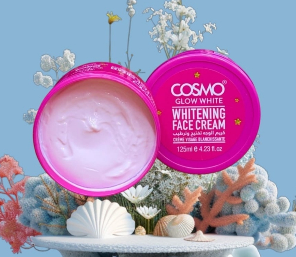 Cosmo Glow White Whitnening Face Cream With Niacinamide And Hyaluronic Acid 125ml