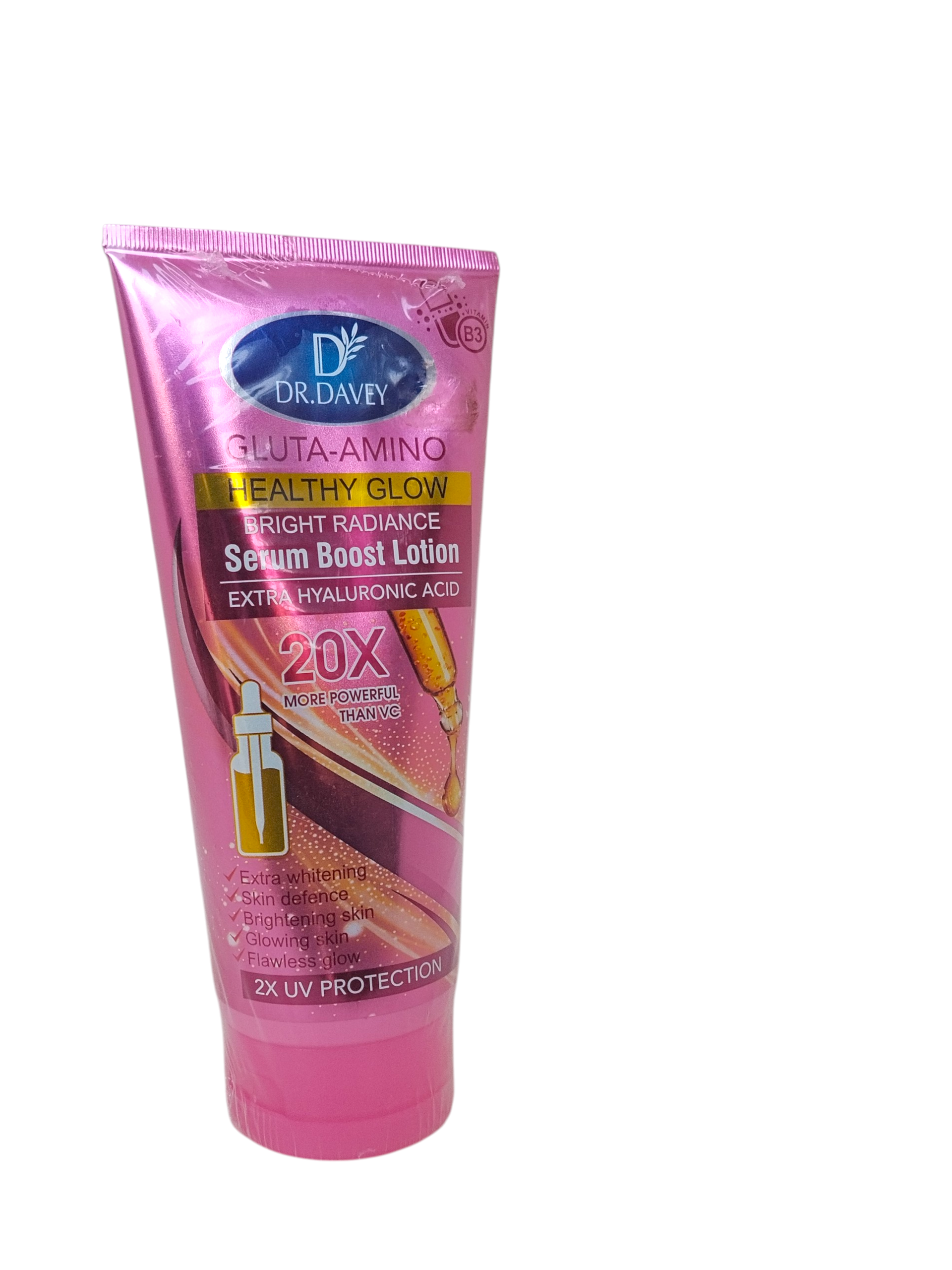 Dr Davey Gluta Amino Bright Radiance Serum Boost Lotion 300ml