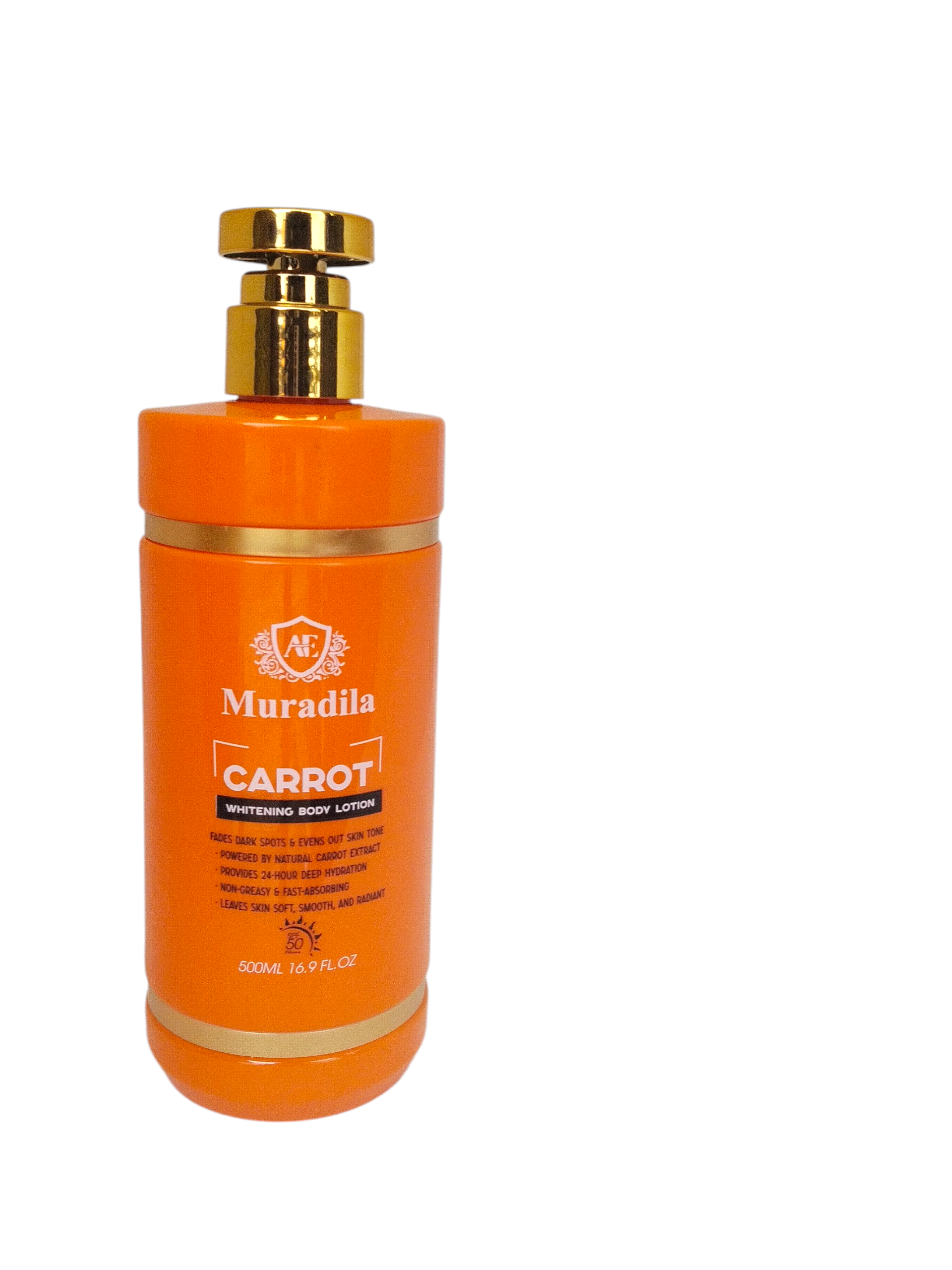 Muradila Carrot Brightening Body Lotion 500ml