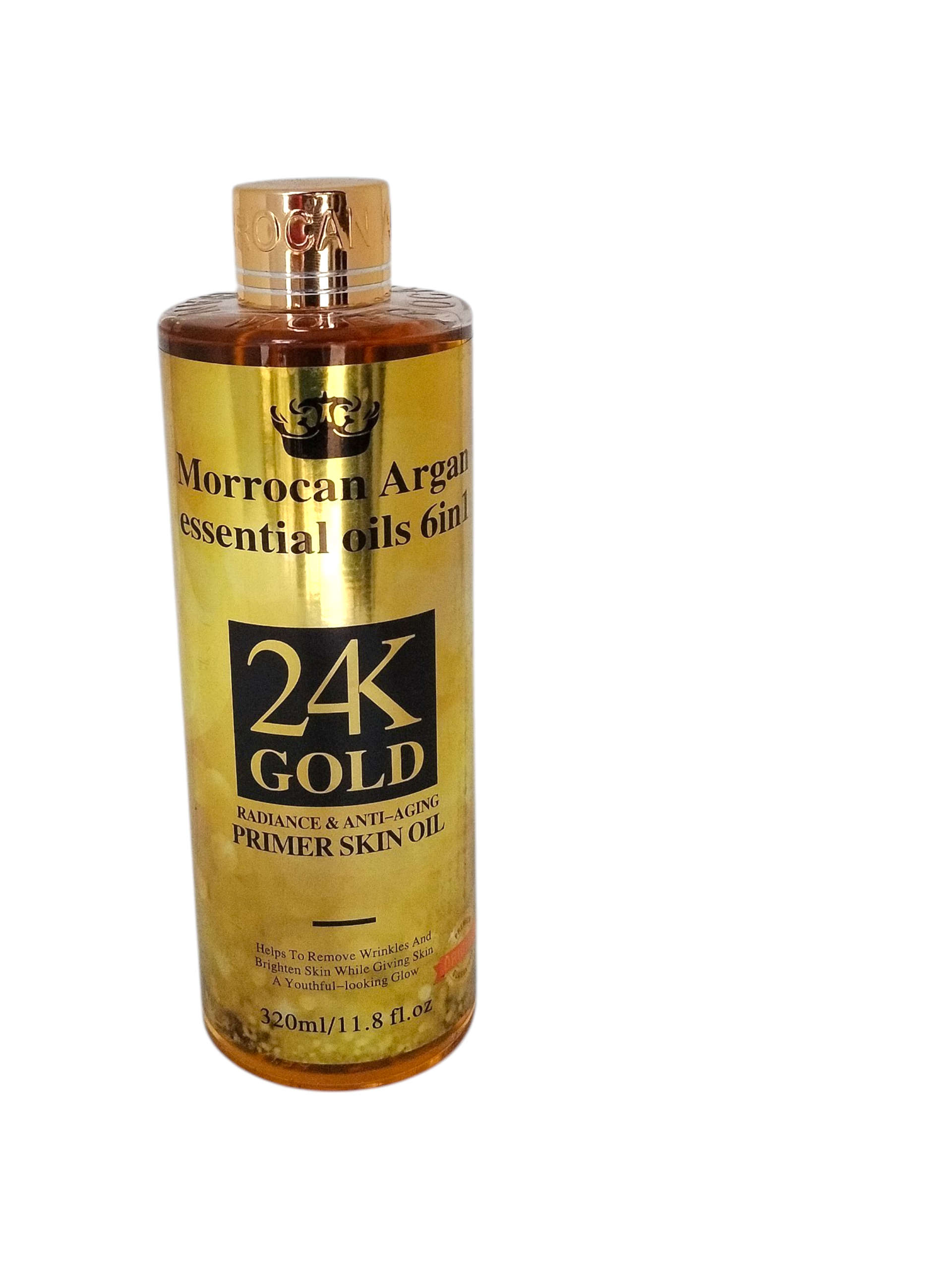 Moroccan Argan Esential Oils 6 in 1 - 24k Gold 300ml