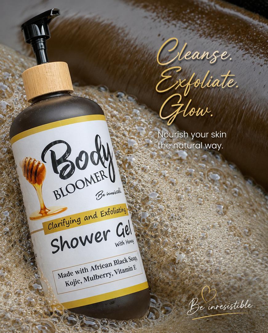 BODY BLOOMER Shower Gel With Honey 1000ml